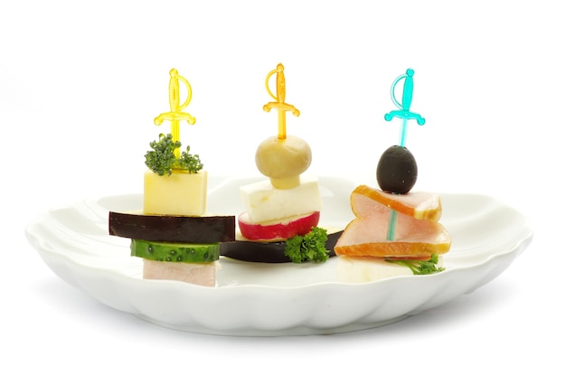 Farfurie cu aperitive